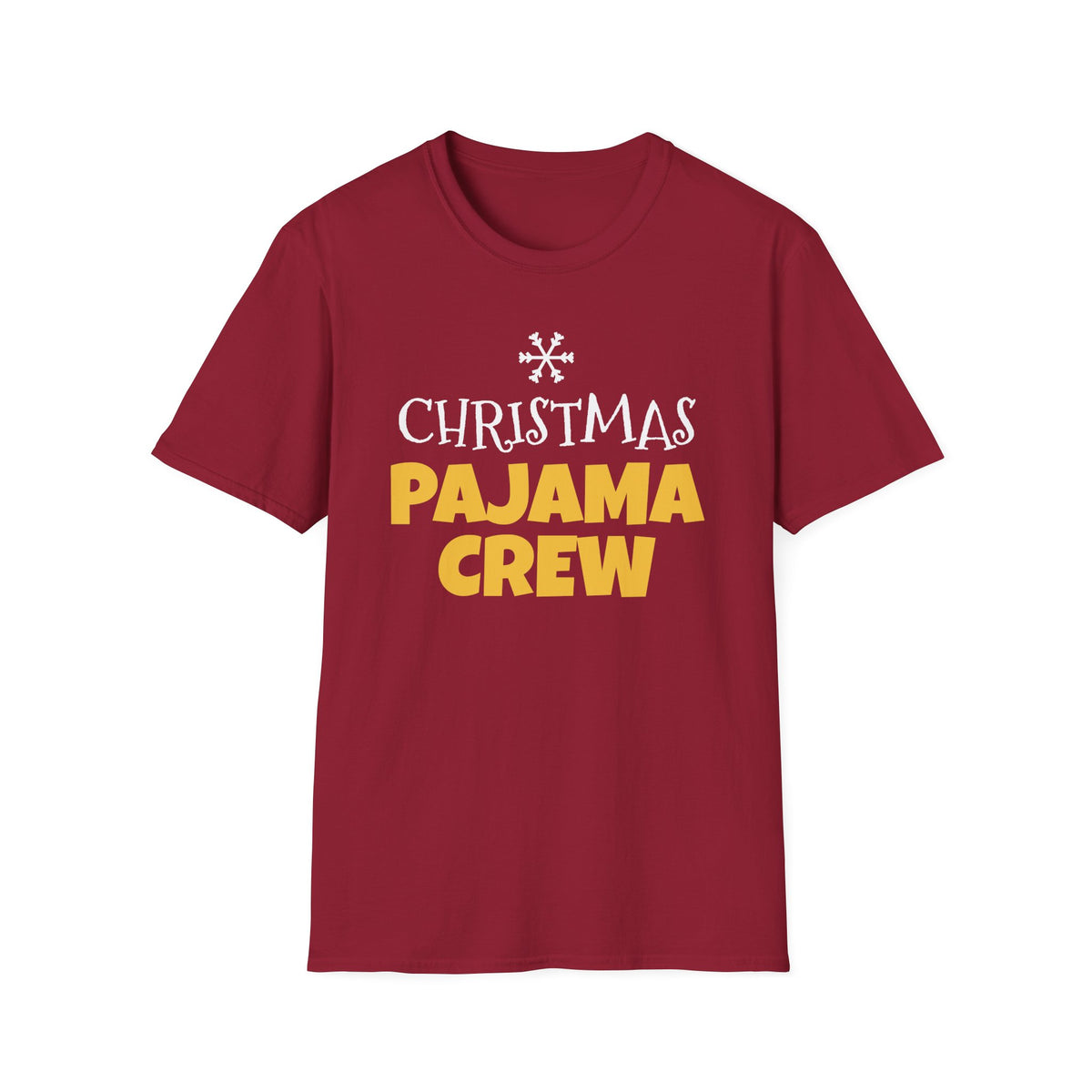 Christmas Pajama Crew T-Shirt Family Matching Holiday Group Photo Gift Tee – Gifted Porch