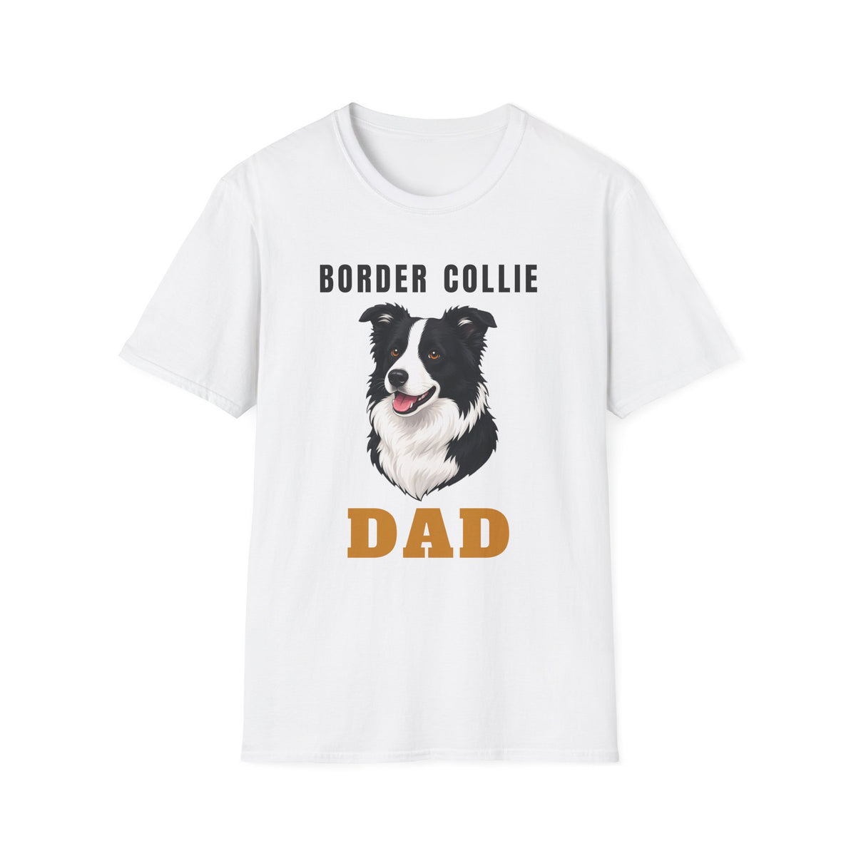 Border Collie Dog Dad Shirt – Gifted Porch, view 1