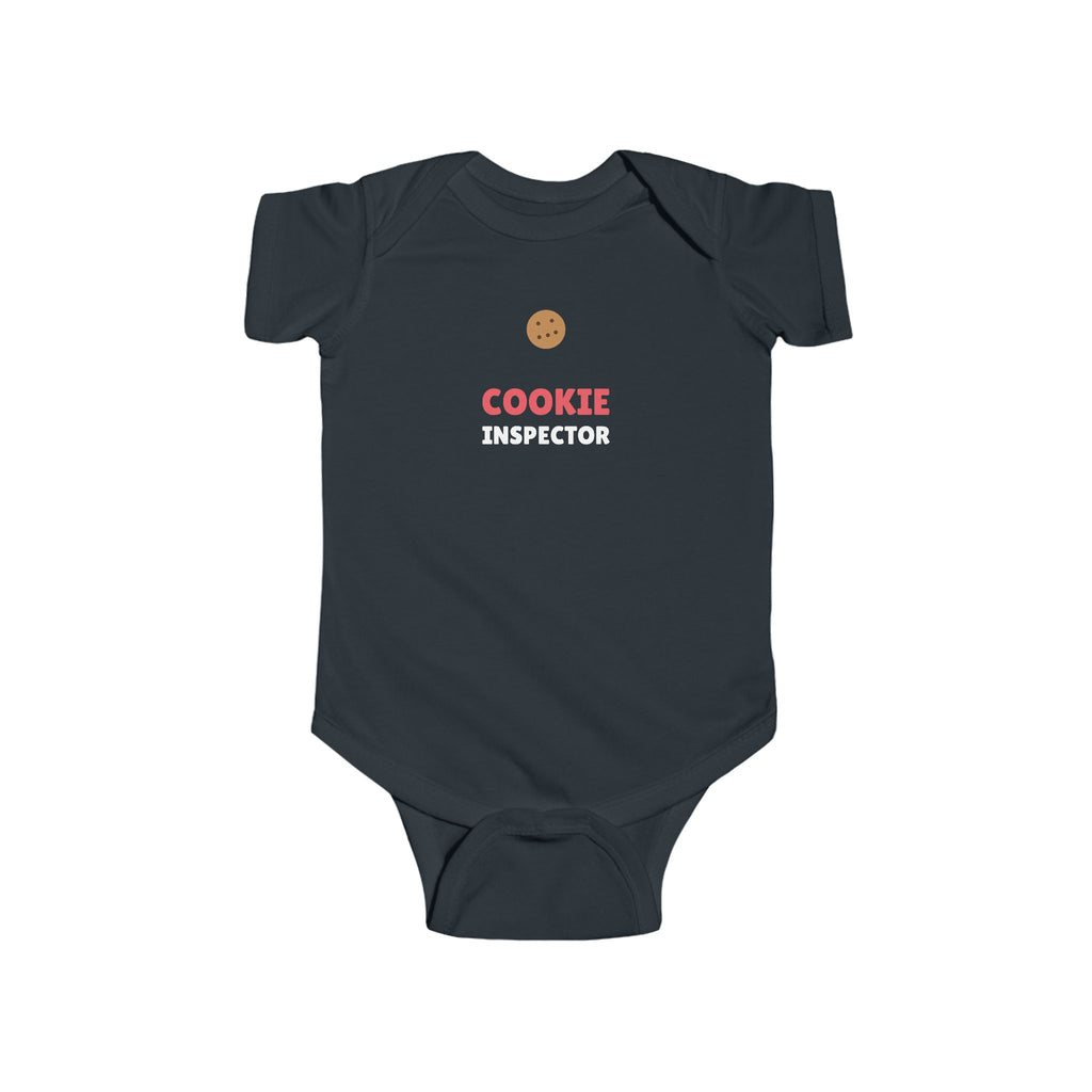 Cookie Inspector Christmas Baby Onesie – Baby's First Christmas gift, photo 4