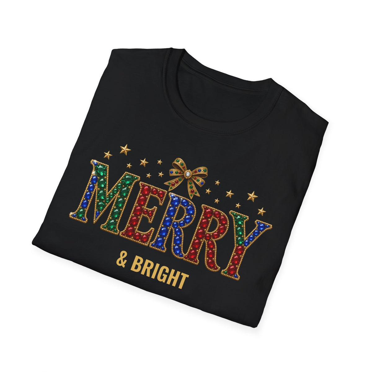 Merry & Bright Jewel Tee