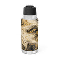 Black & Gold Ink 32oz Tumbler