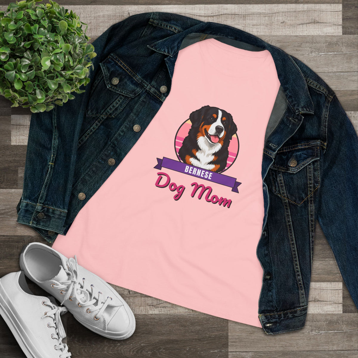 Bernese Mountain Dog Mom Women's Tee