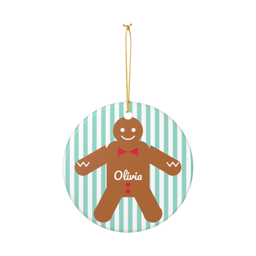 Personalized Gingerbread Man Christmas Ornament – Gifted Porch, view 7