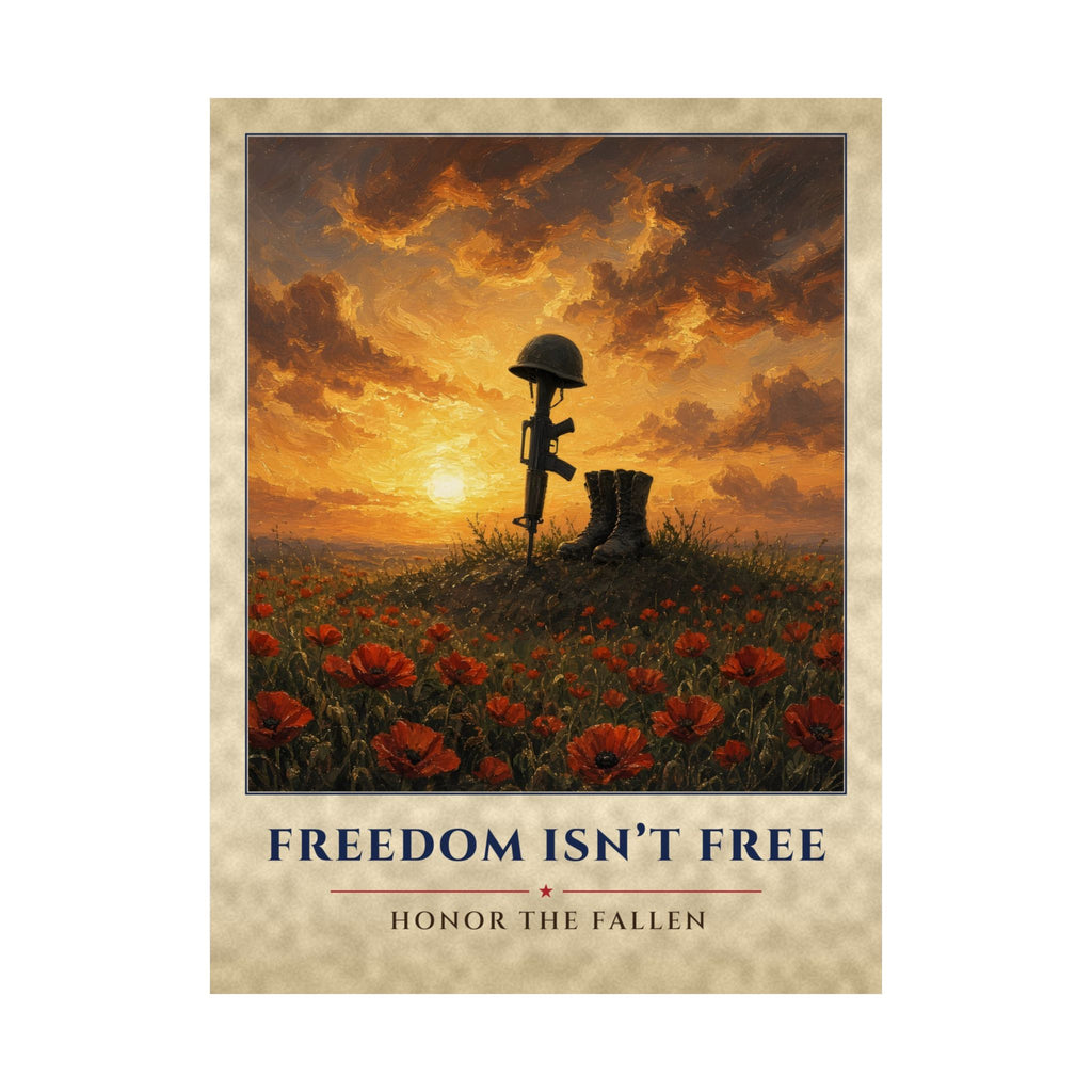 Freedom Isn't Free Poster – patriotic gift, photo 10