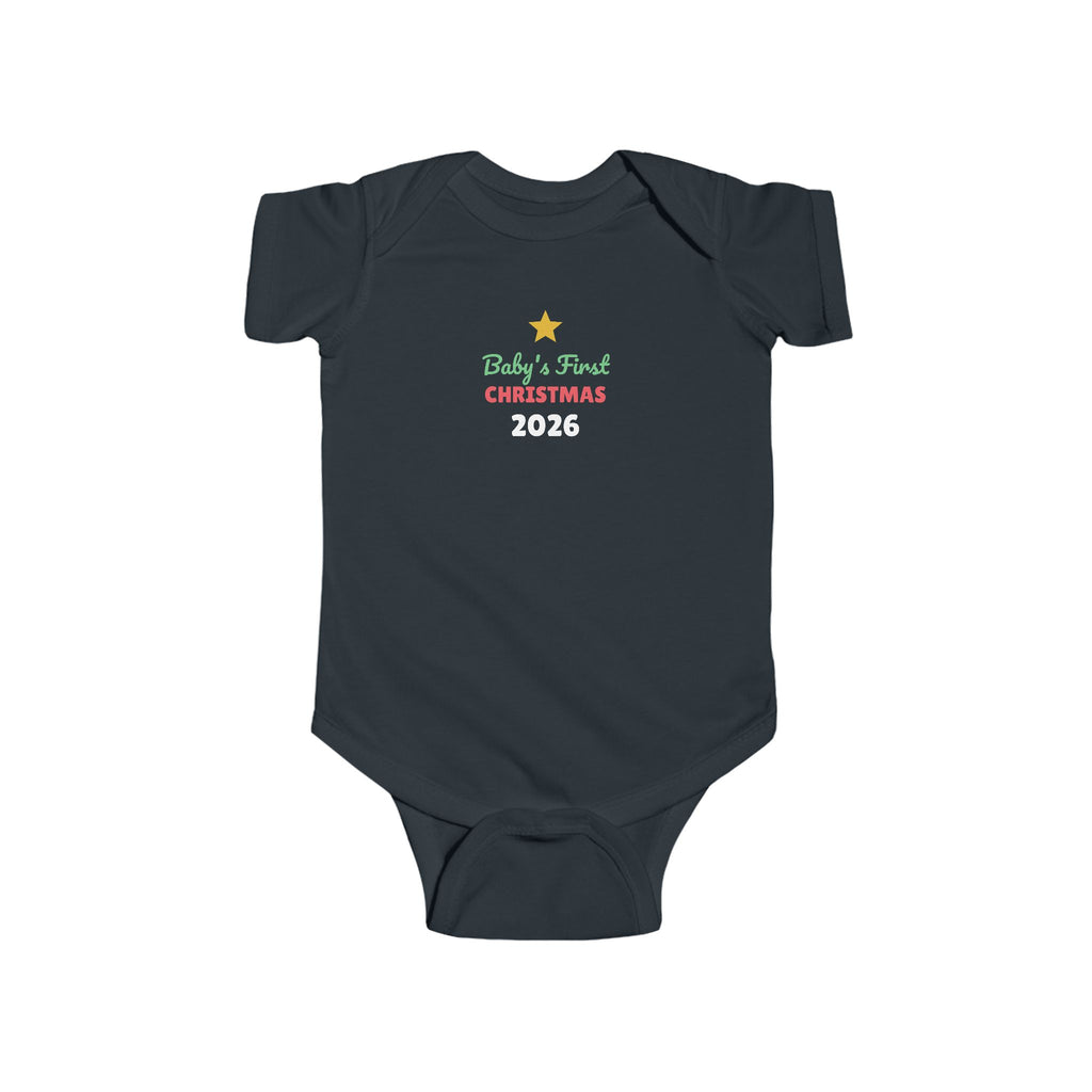 Baby's First Christmas 2026 Onesie – Baby's First Christmas gift, photo 4
