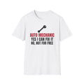 Yes I Can Fix It No Not For Free Mechanic T-Shirt – Gifted Porch, view 1