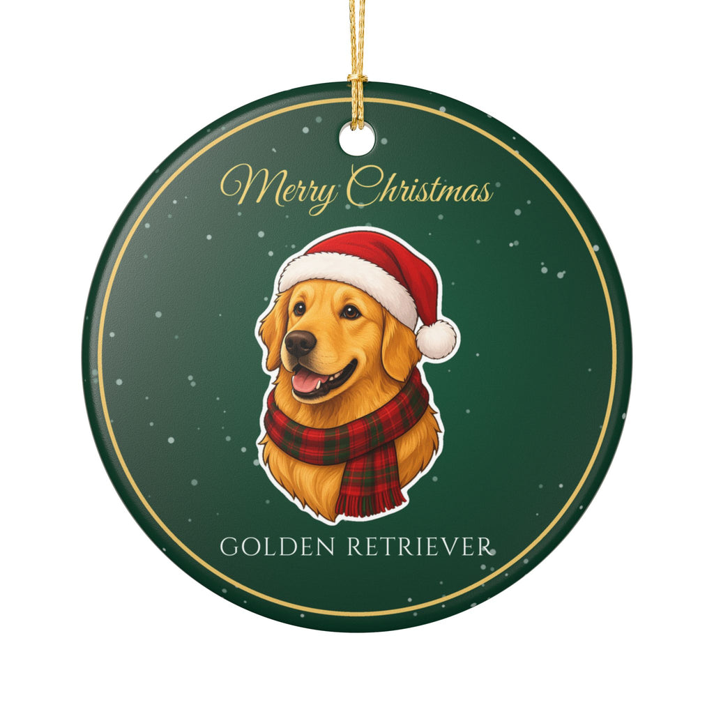 Golden Retriever Dog Christmas Ornament – Gifted Porch, view 2