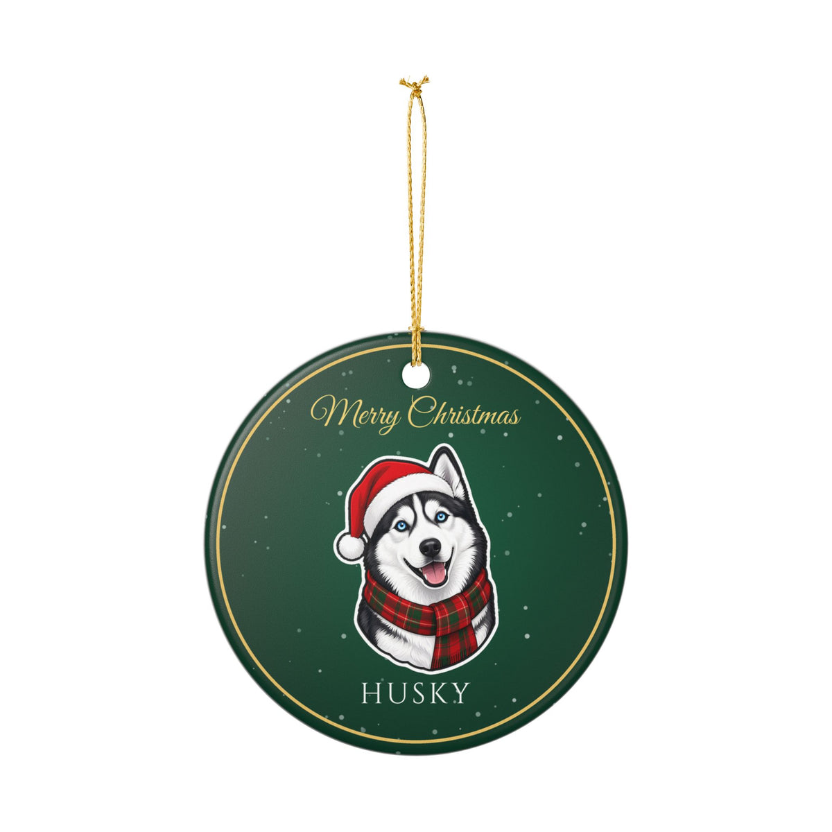 Husky Dog Christmas Ornament – Gifted Porch, view 7