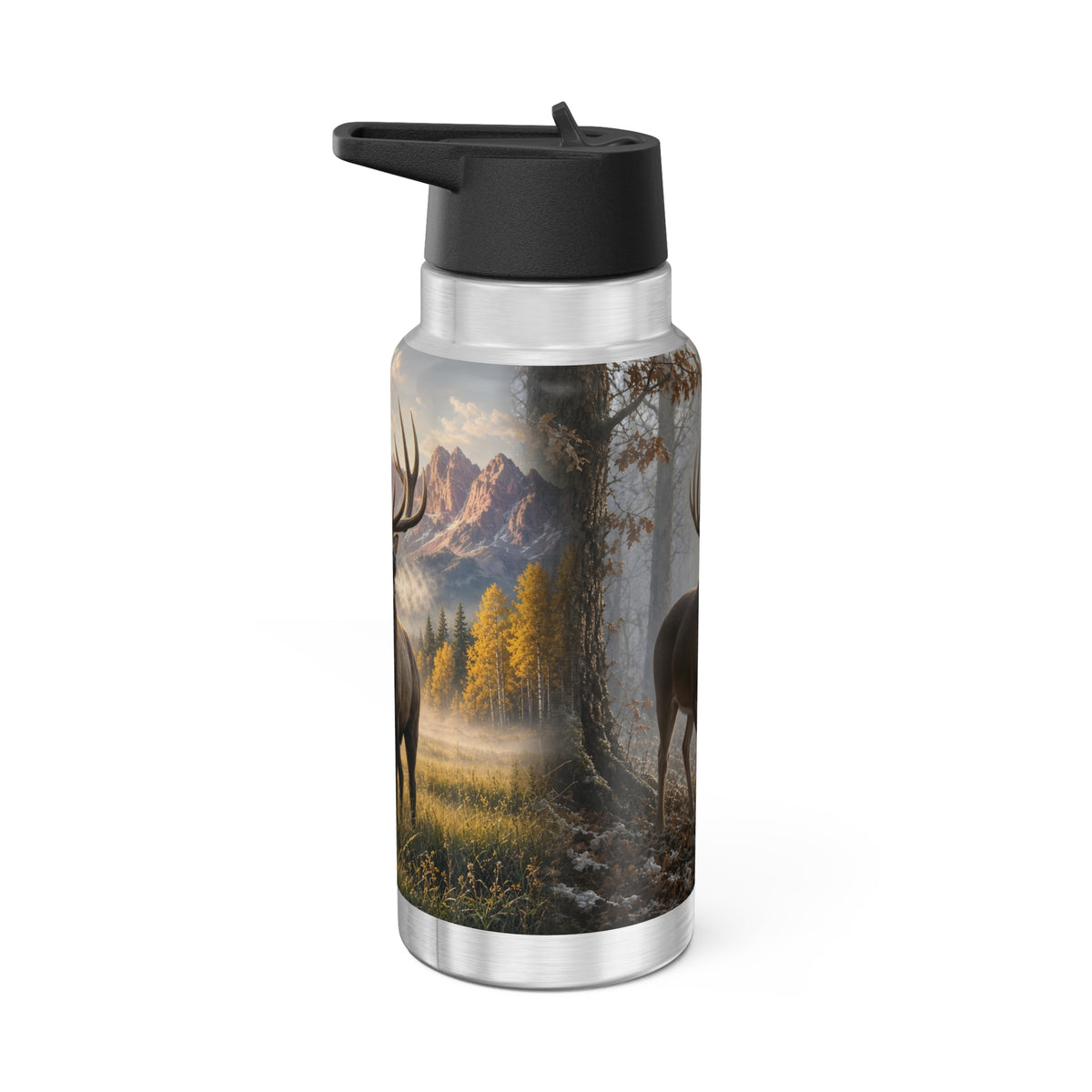 Whitetail and Elk 32oz Tumbler