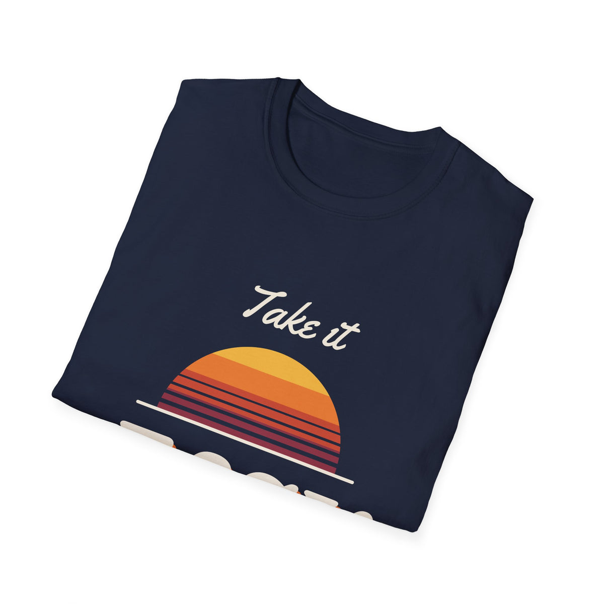 Take It Easy Retro Sunset Tee