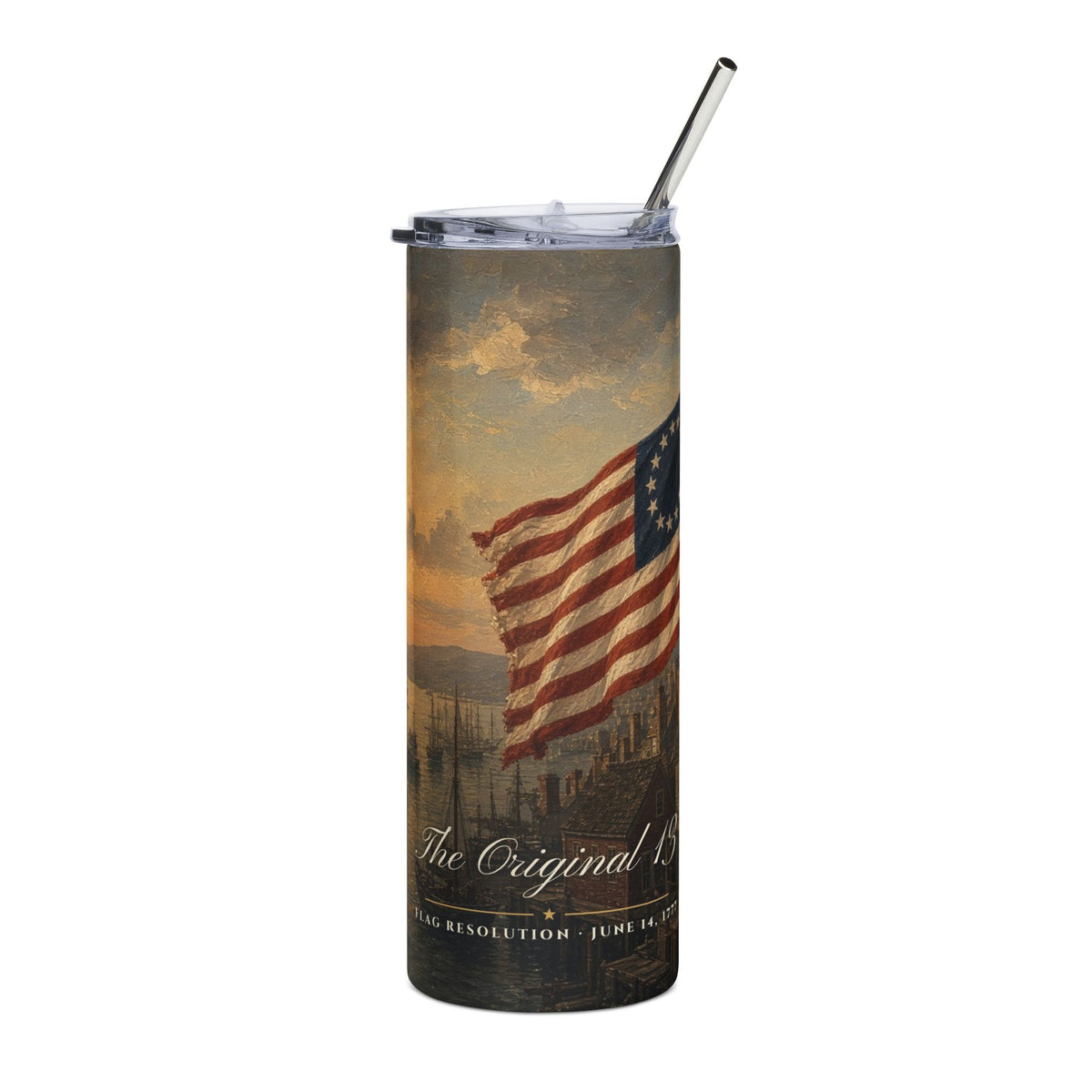 The Original 13 Colonial Flag 20oz Tumbler