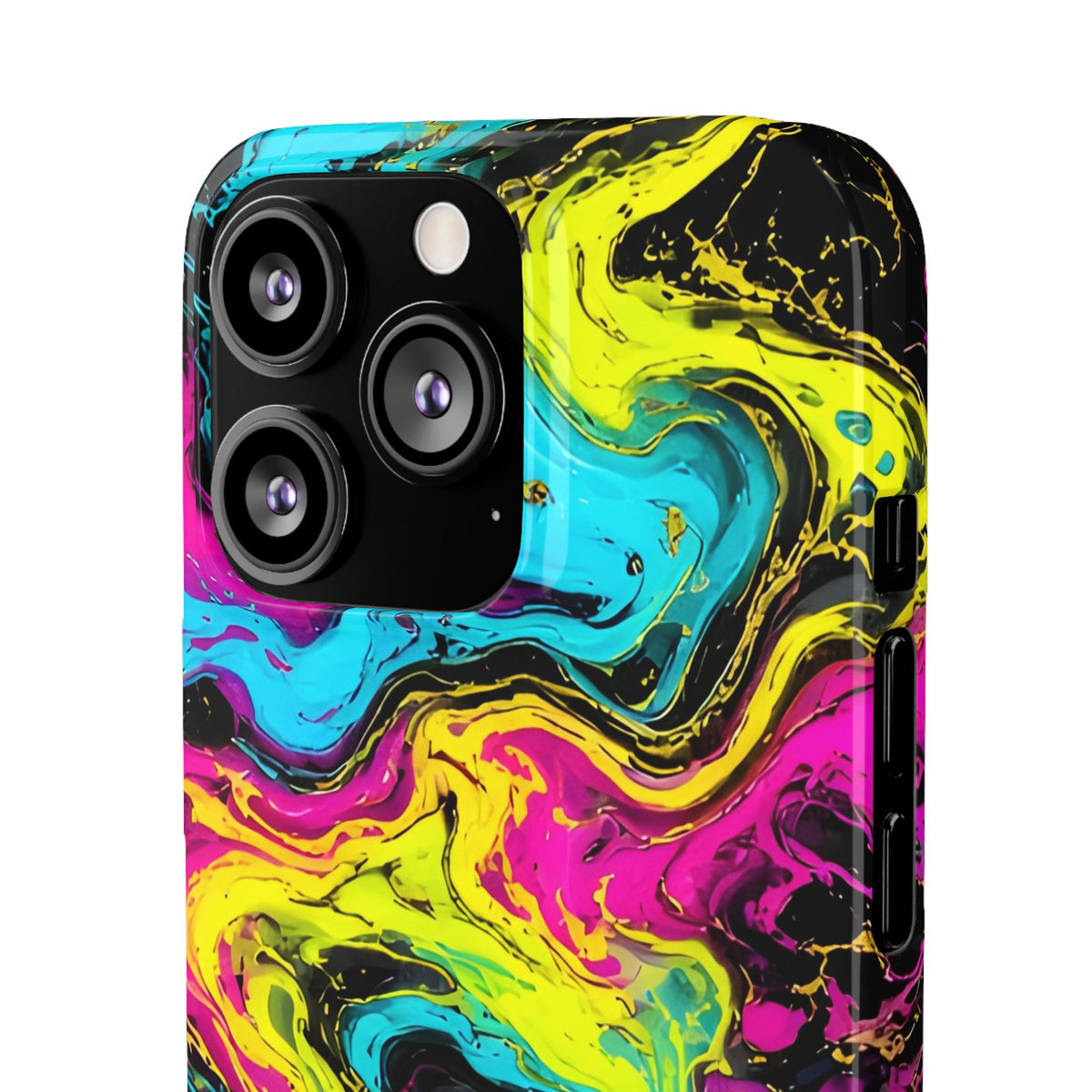 Neon Marble Abstract Phone Case