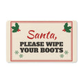 Santa Please Wipe Your Boots Doormat