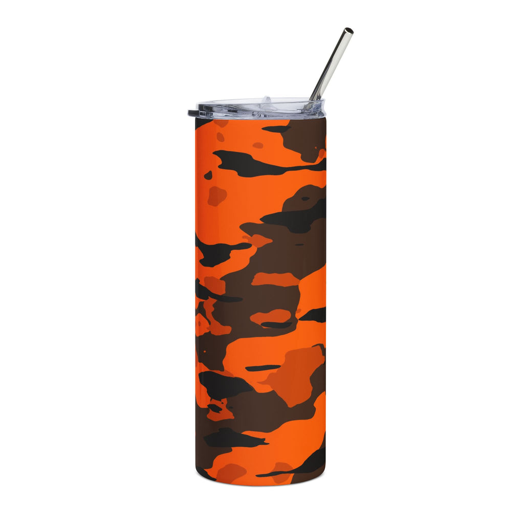 Blaze Orange Camo 20oz Tumbler