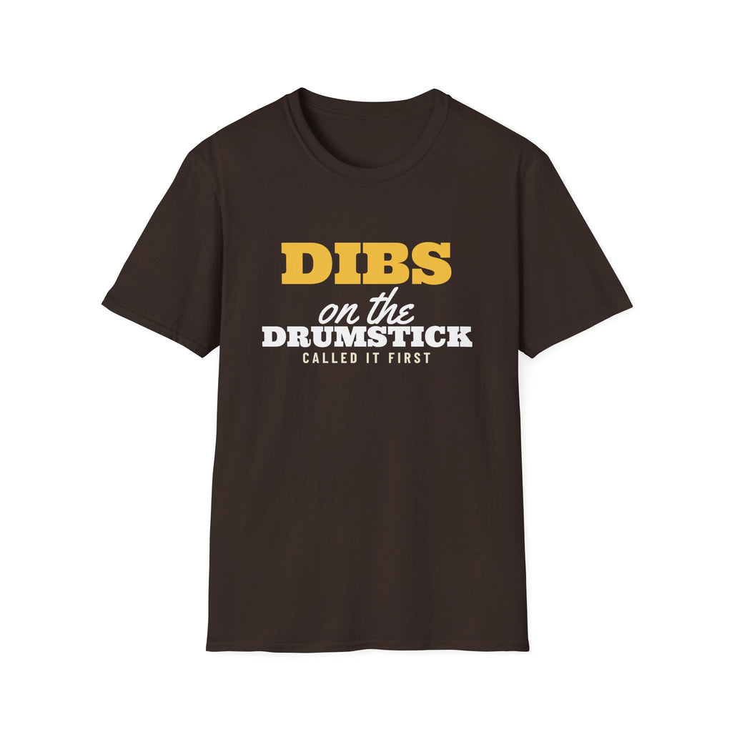 Dibs On The Drumstick Funny Thanksgiving T-Shirt – Gifted Porch, view 6