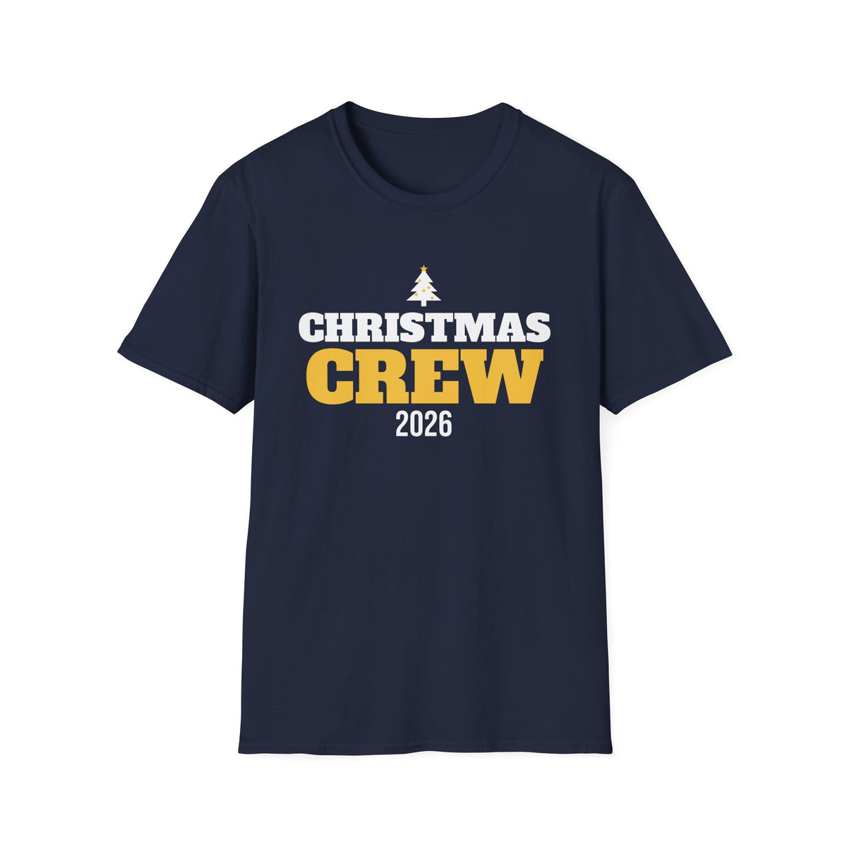 Christmas Crew 2026 Family Matching T-Shirt Holiday Group Photo Tee – Gifted Porch