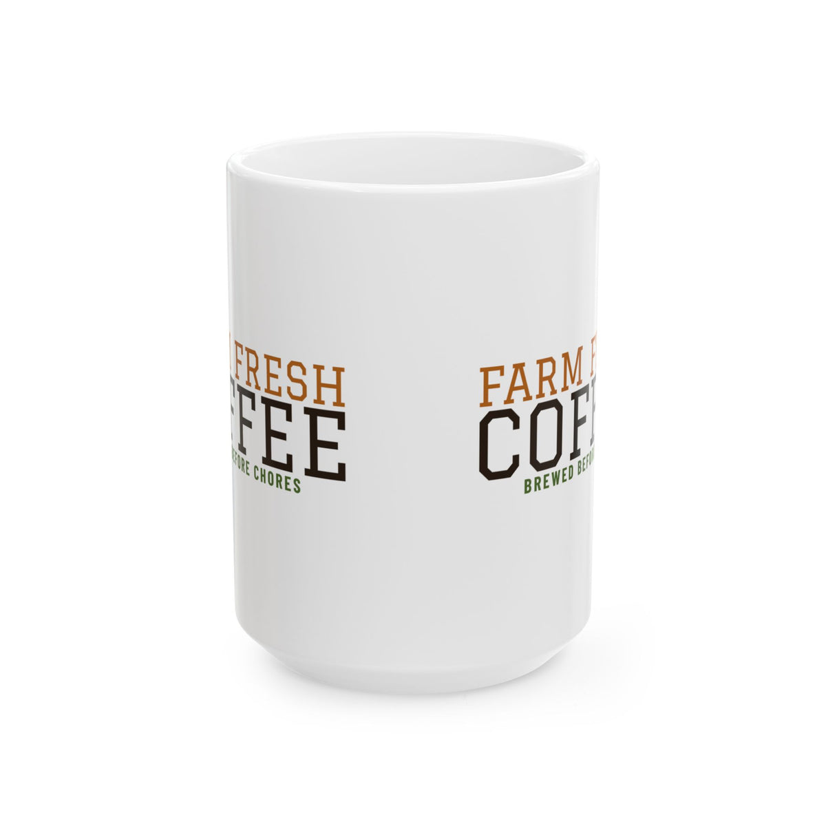 Farm Fresh Coffee Farmhouse Mug Country Kitchen Gift – Gifted Porch, view 3