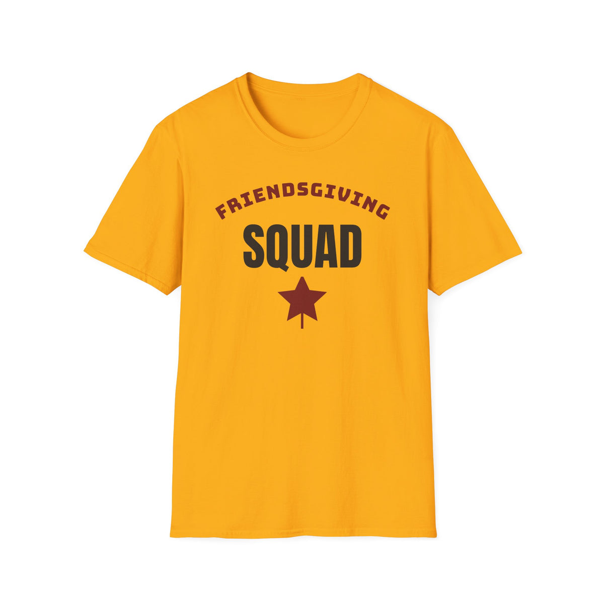 Friendsgiving Squad Matching Thanksgiving T-Shirt – Gifted Porch, view 3
