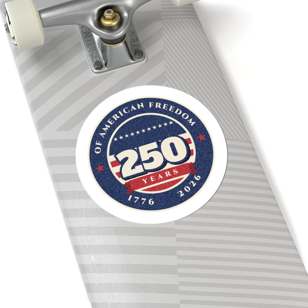 250 Years of Freedom Sticker