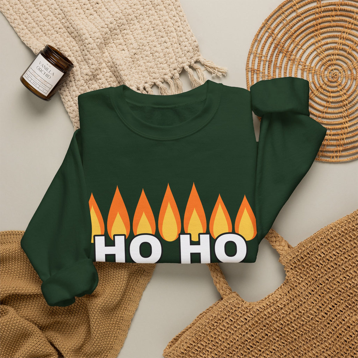 Ho Ho Hot Flash Christmas Sweatshirt