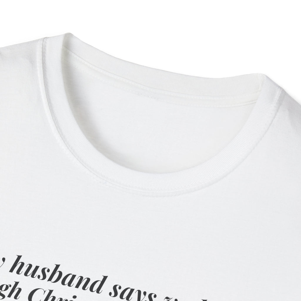 Husband Says Enough Decorations That's Cute Christmas Tee – Gifted Porch, view 6