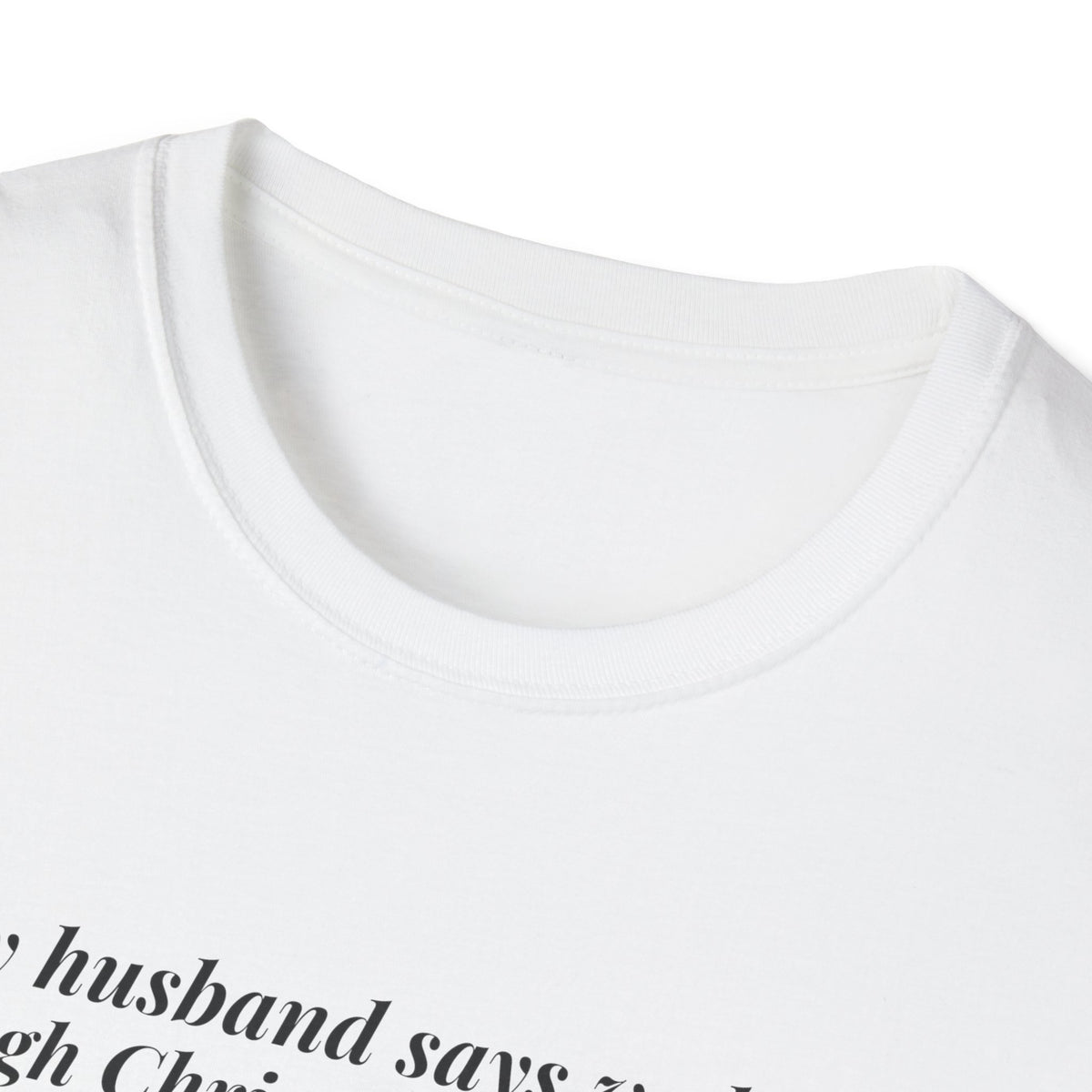Husband Says Enough Decorations That's Cute Christmas Tee – Gifted Porch, view 6