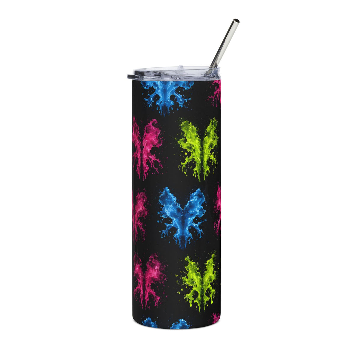 Neon Inkblots 20oz Tumbler