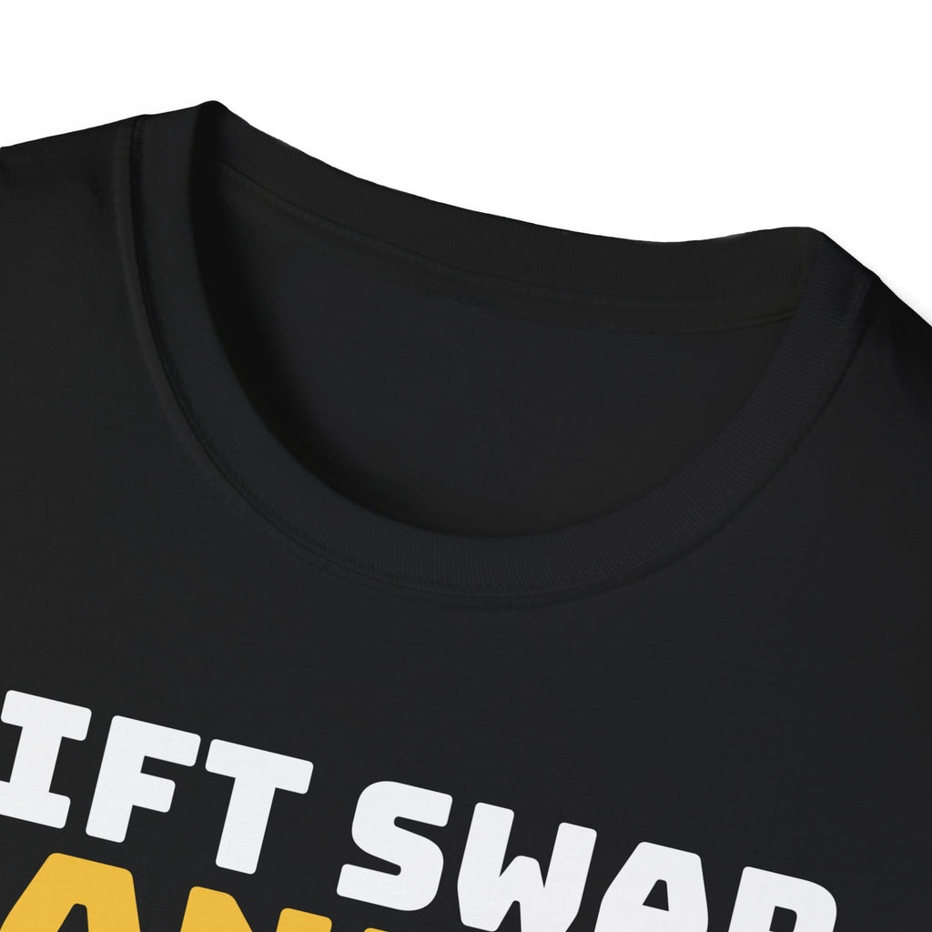 Gift Swap Bandit Funny Christmas Gift Exchange T-Shirt – Gifted Porch, view 9