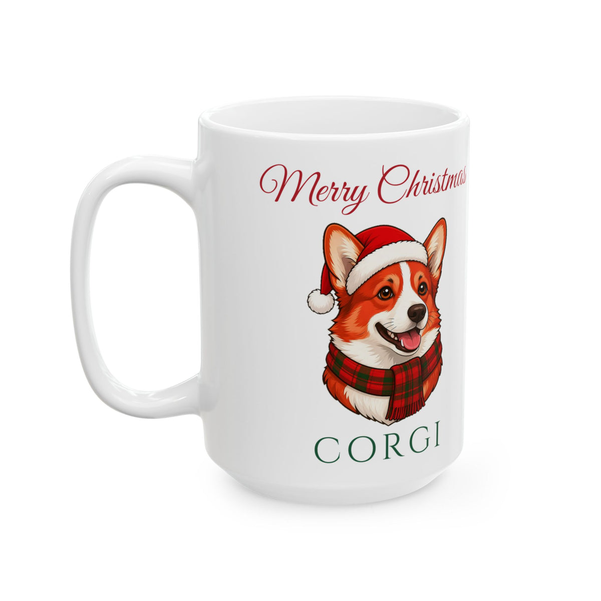Corgi Dog Christmas Mug – Gifted Porch, view 7